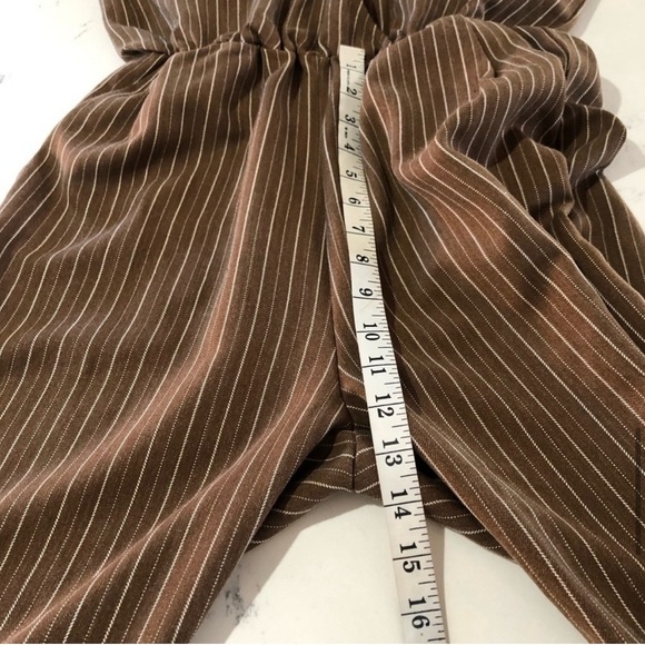 GRADE & GATHER jumpsuit sleeveless V-neck stripes - Picture 12 of 16